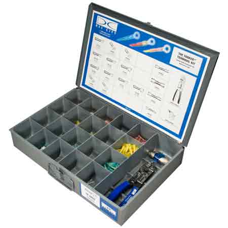 Heat Shrink Terminal Kit with Tools - 280 Pieces