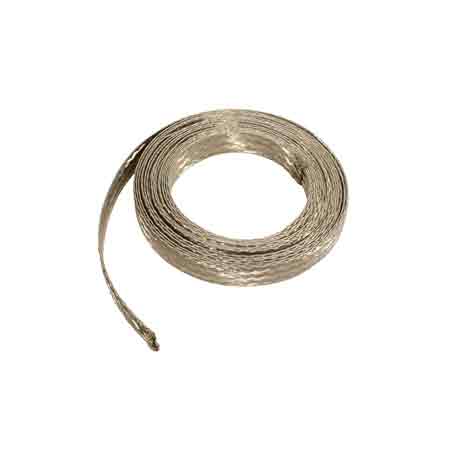 Braided Earth Strap 90A Grounding Flexible Wire Length 5 meters 00124999 
