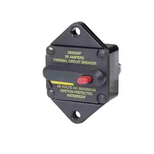 New DB Electrical CDM25 Klixon 25A Circuit Breaker Compatible With/Replacement For Universal 